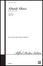 Allunde Alluya Two-Part choral sheet music cover